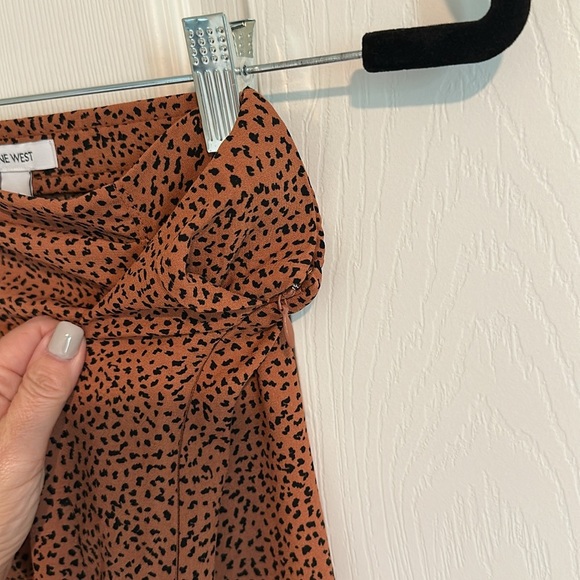 Nine West Brown Patterned Skirt NWT - Picture 3 of 8